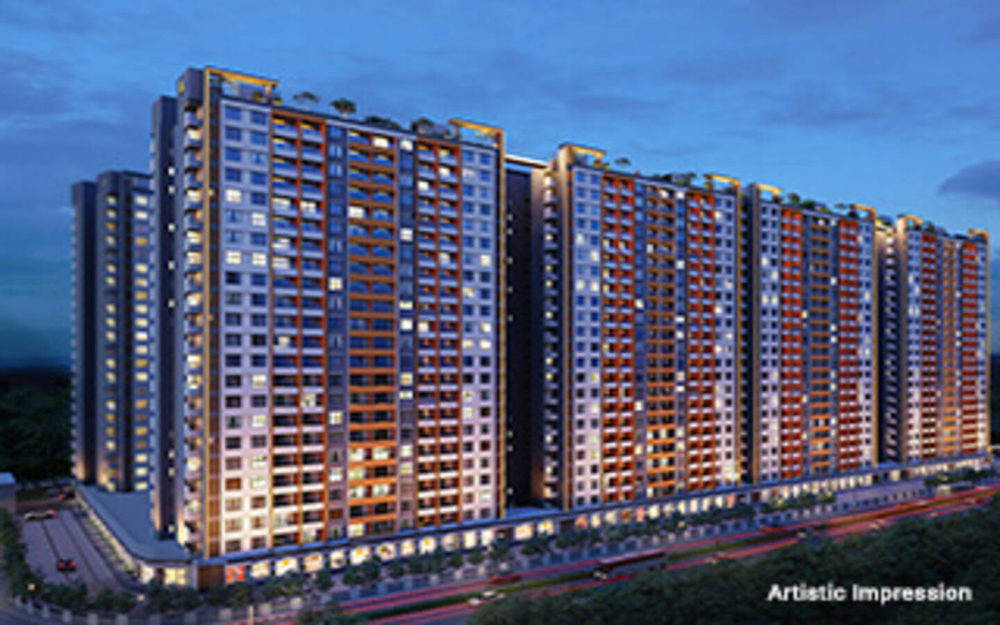 Life Republic Aros Phase 2 Marunji – Luxury Flats in Marunji, Pune Elevation