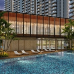 club house and swimming pool