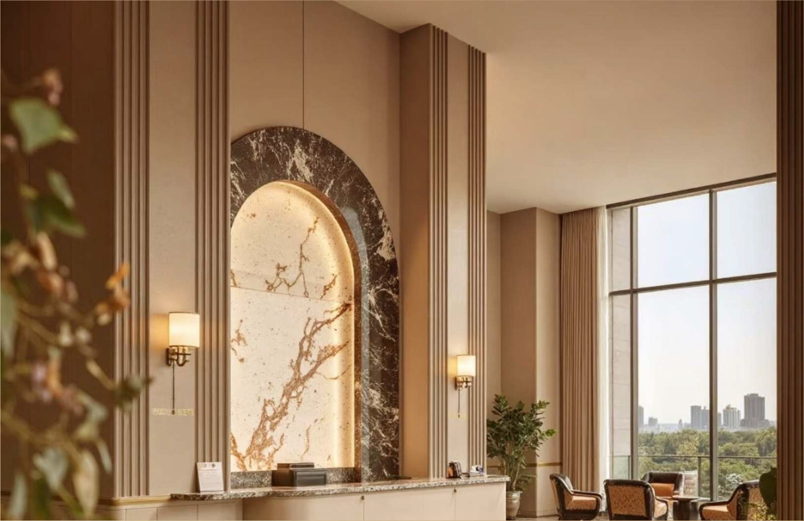 Grand Double Height Entrance & Drop Off area, VTP Never Before